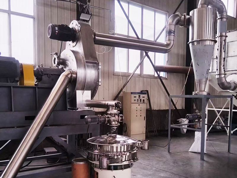 廢舊鋰電池正負(fù)極極片粉碎脫粉生產(chǎn)線